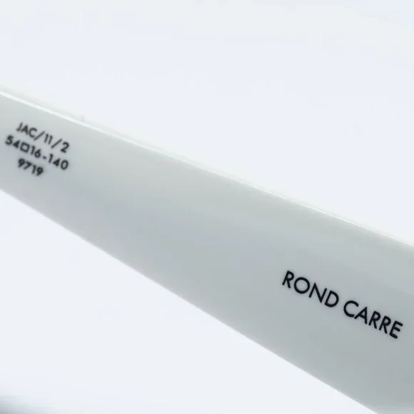 Jacquemus ROND CARRE JAC/11 C2 Sunglasses White Rectangle  display picture 2